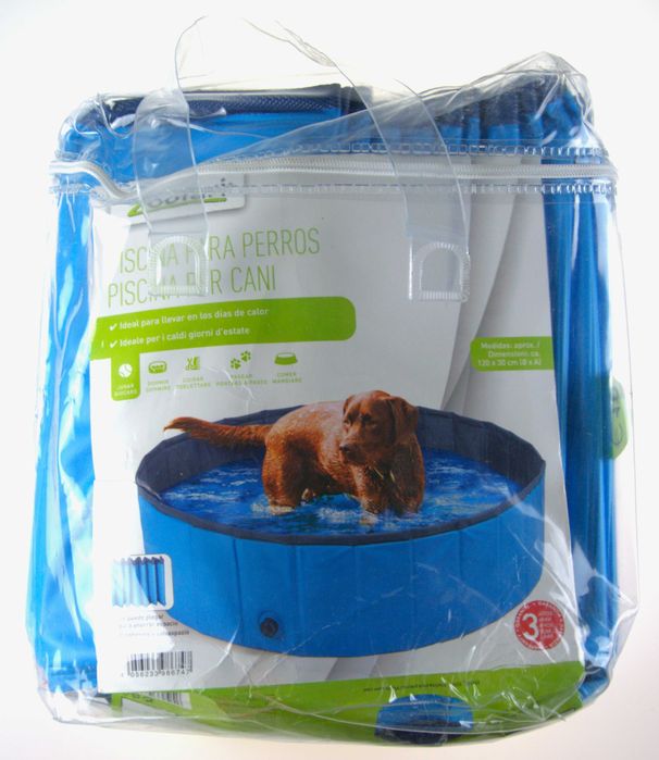 Basen dla psa ZOOFARI,120x30 cm. niebieski,materiał PVC,bez pompowania