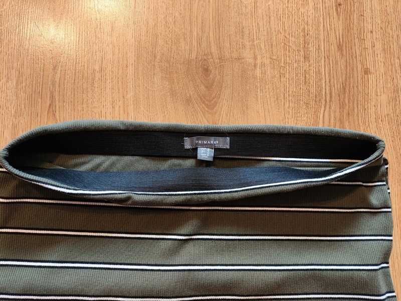 Spódnica dopasowana ołówkowa w paski