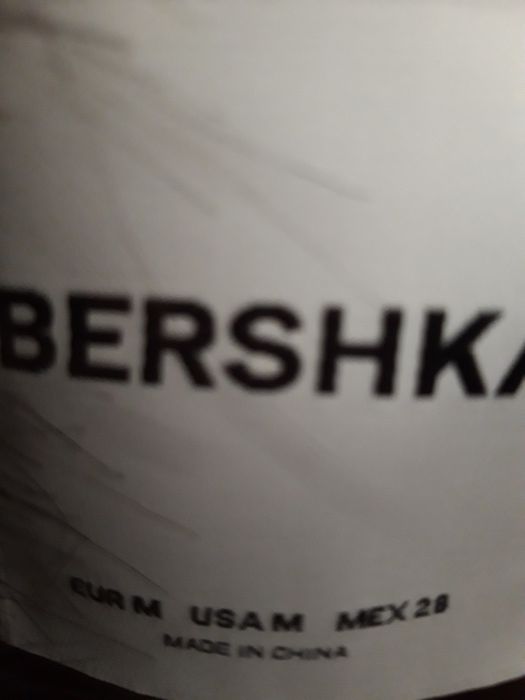 Casaco pêlo castanho da Bershka