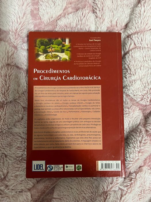 Livro “ procedimentos Em Cirurgia cardiotoracica”