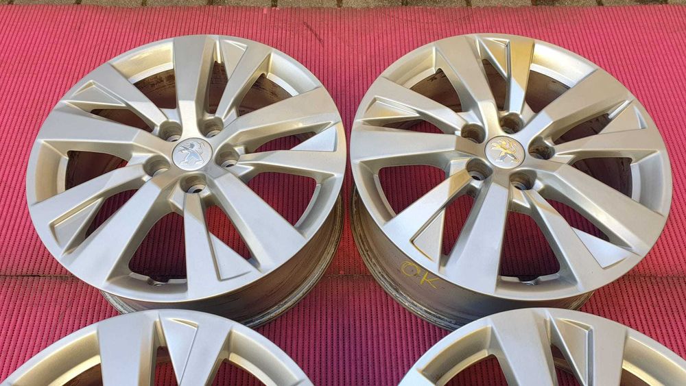 3658 - Jantes 17 5x108 Originais Peugeot