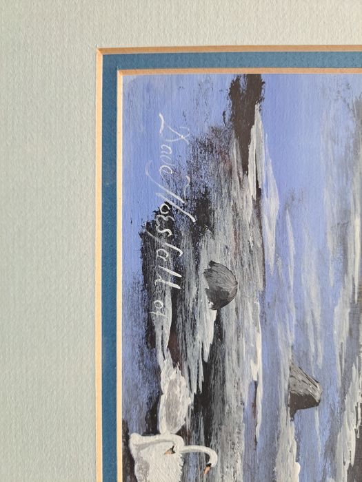 Pinturas originais emolduradas