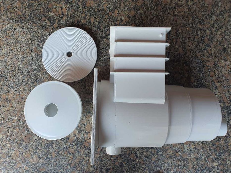 Skimmer ABS 200mm para encastre em piscina de alvenaria