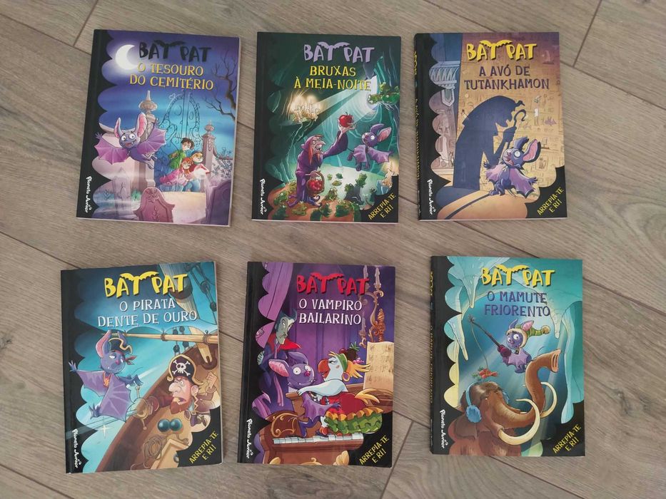 Livros infantis Bat Pat