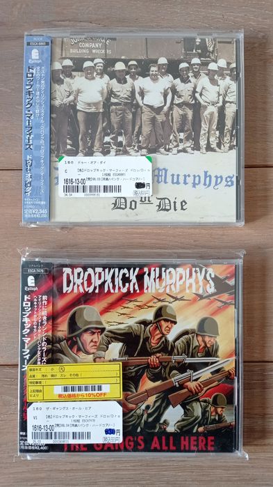Płyta kompaktowa DROPKICK MURPHYS DO OR DIE oryginalna wersja japońska