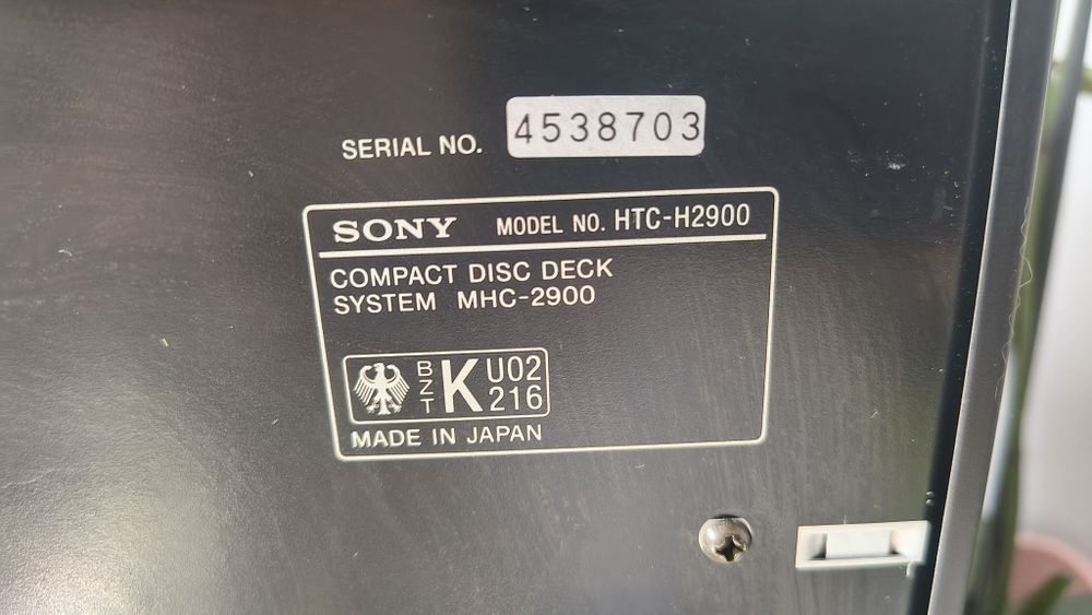 Mini wieża Sony MHC-2900