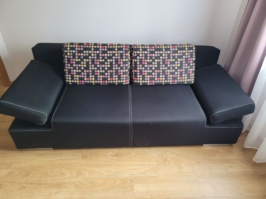 Kanpa czarna rozkładana