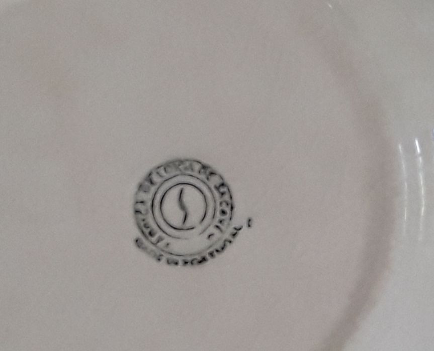 3 Taças antigas da Fábrica de Loiça de Sacavém
