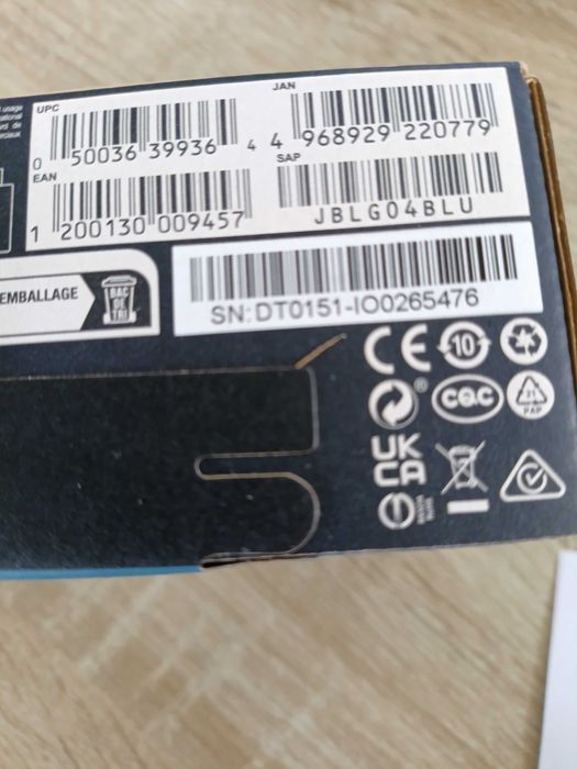 Głośnik JBL Go4 niebieski