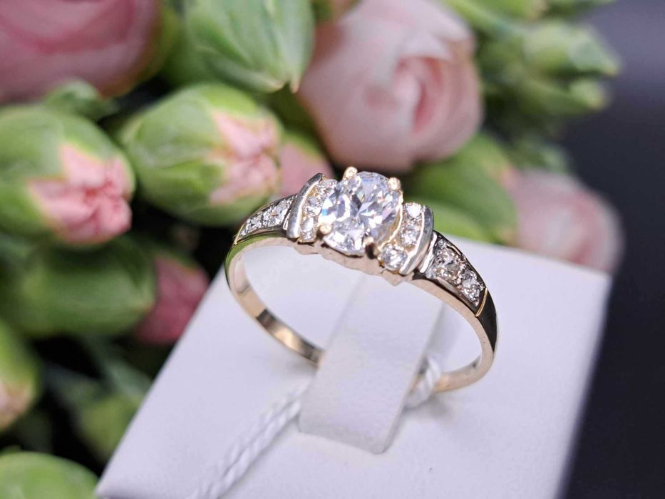 ZŁOTY PIERŚCIONEK 2,74 GR. próba: 585 roz. 25 Komis Redi