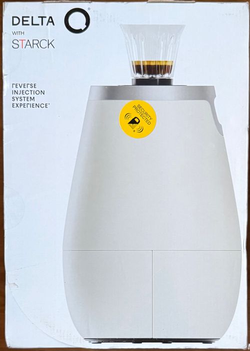 Máquina de café Delta Q Rise- nova, 3 anos de garantia