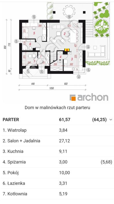 Dom w malinówkach, stan deweloperski 520tys