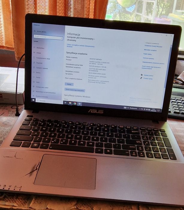 Asus X 550 C i3 windows 10