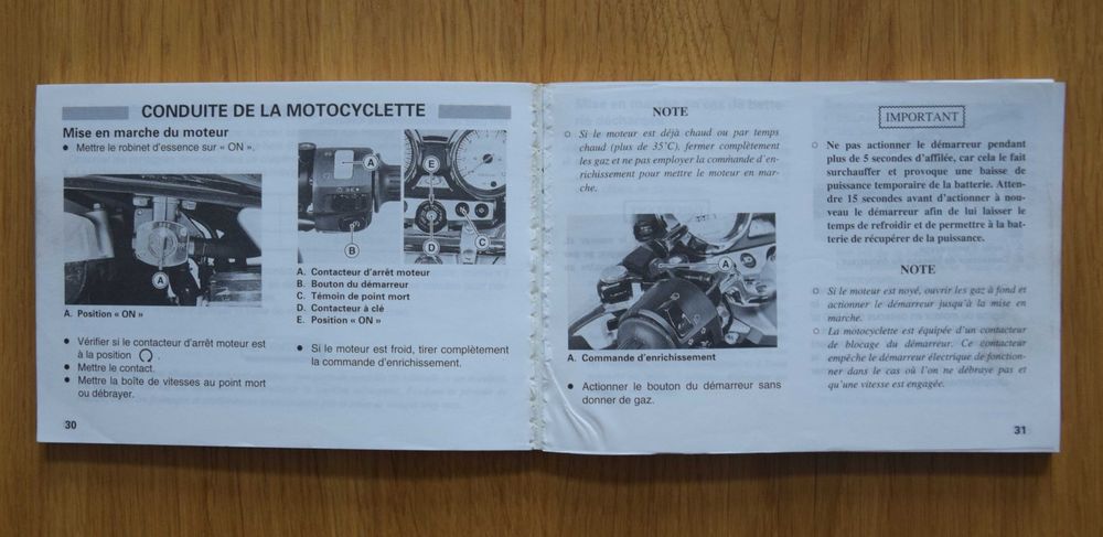 Instrukcja KAWASAKI ZR-7