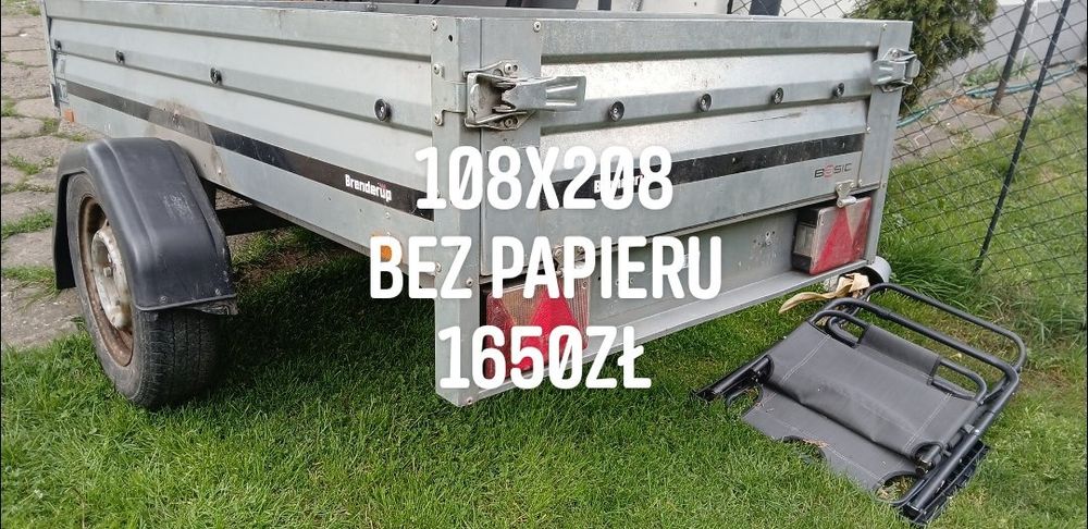 Przyczepa pod mini Koparkę