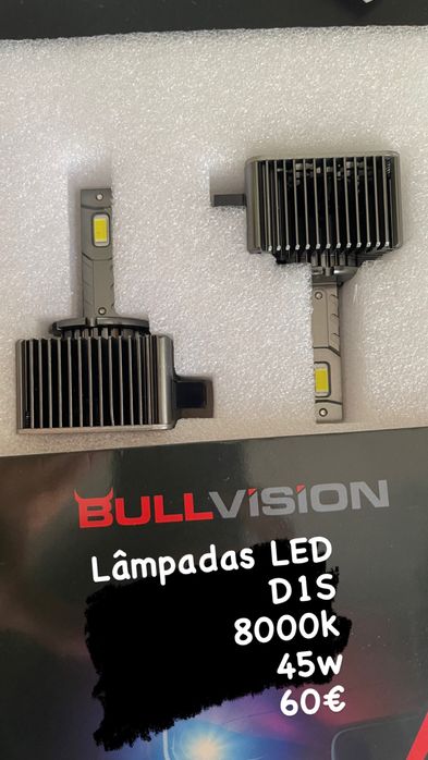Lampadas LED D3S 8000k 45w