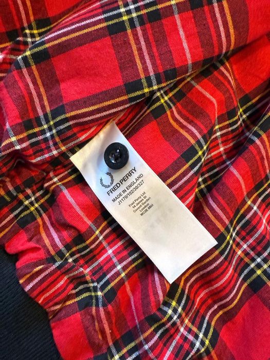Casaco harrington fred perry