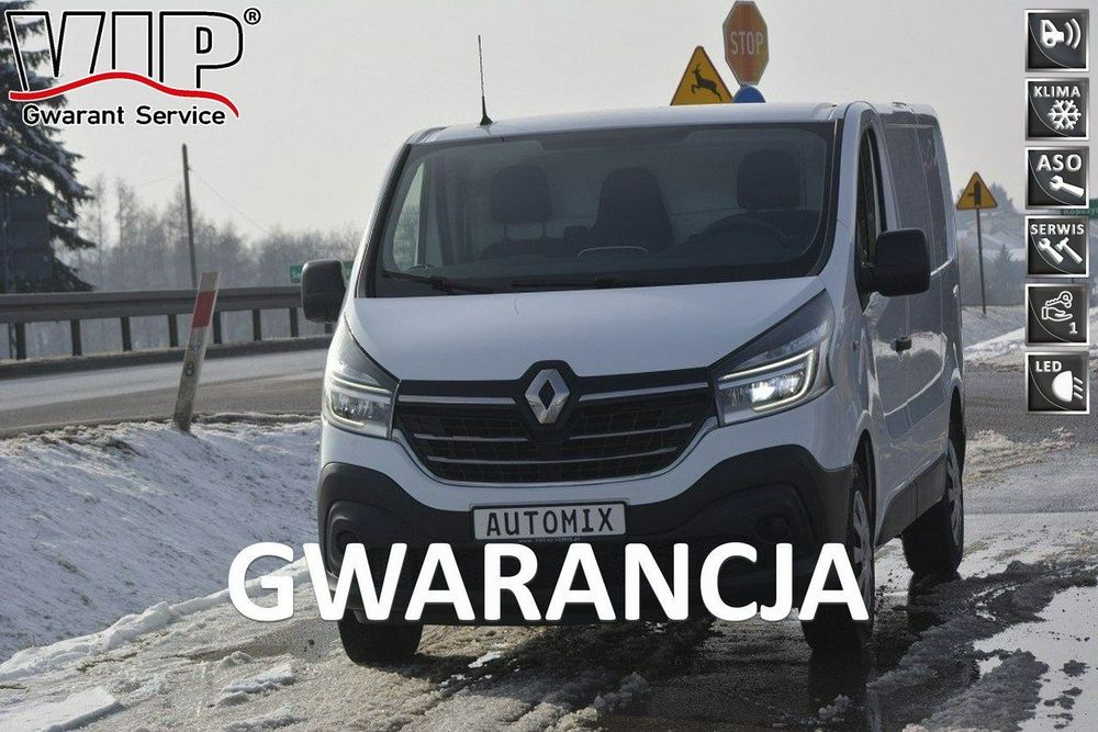 Renault Trafic  2.0 DCI L1H1 gwarancja przebiegu manual FULL LED