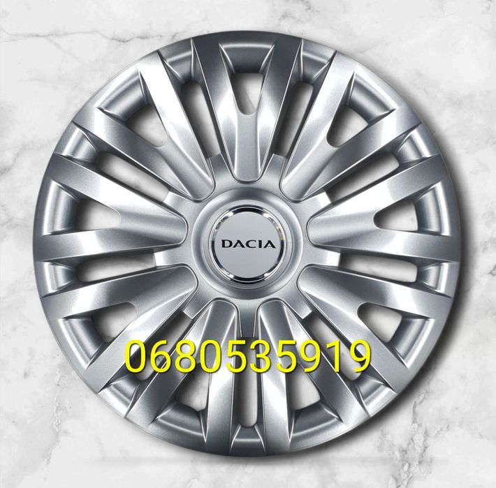 Колпаки Dacia R15 Сандеро Дастер Lodgy Доккер Дачія Логан