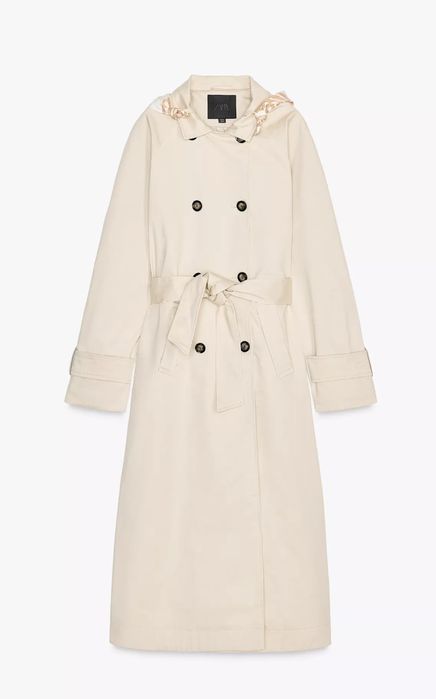 Тренч zara розміри с,м,л