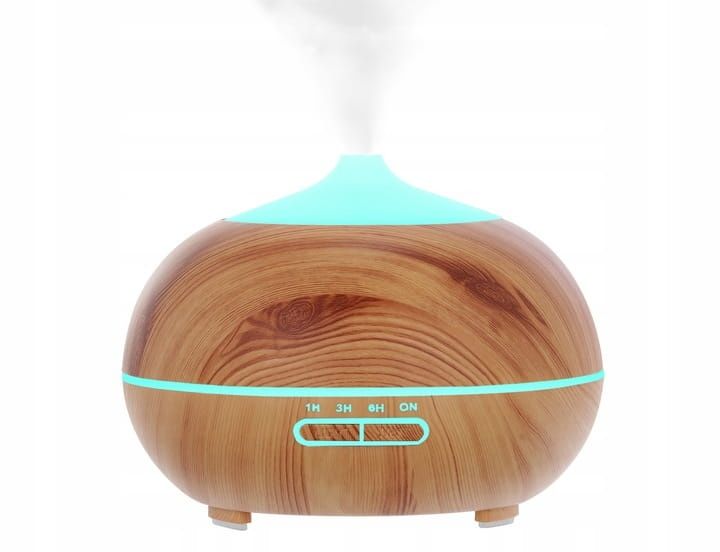 Nawilżacz powietrza QYZX712 LED jonizacja aromaterapia cichy zapachowy