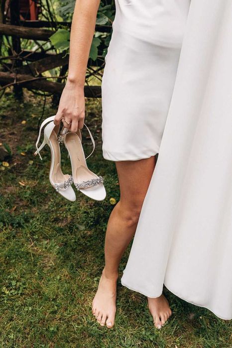 Buty ślubne Blue by Betsey Johnson