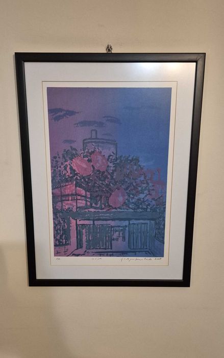 Quadro original pintado à mão