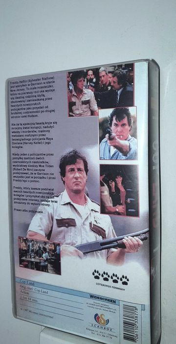 Rambo 1 2 3 oraz COP LAND stallone na magnetowid filmy - vhs kasety