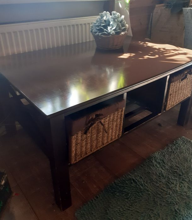 Кавовий столик  Jysk+2 кошика