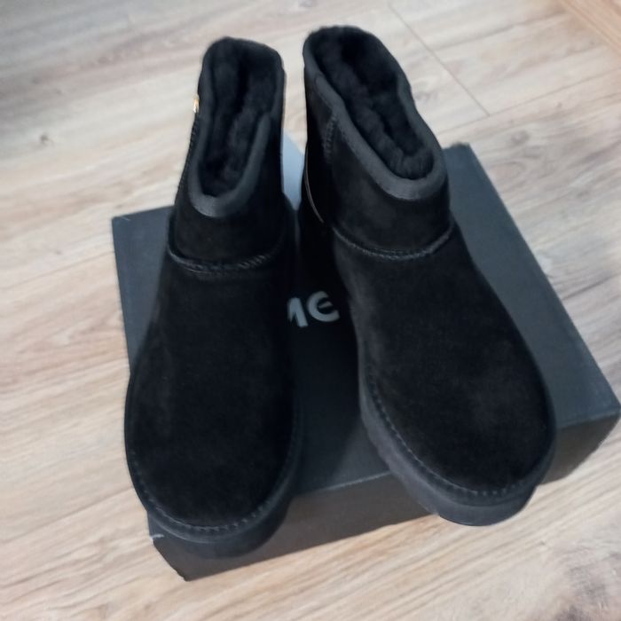 Mexx-nowe botki damskie-37- skórzane