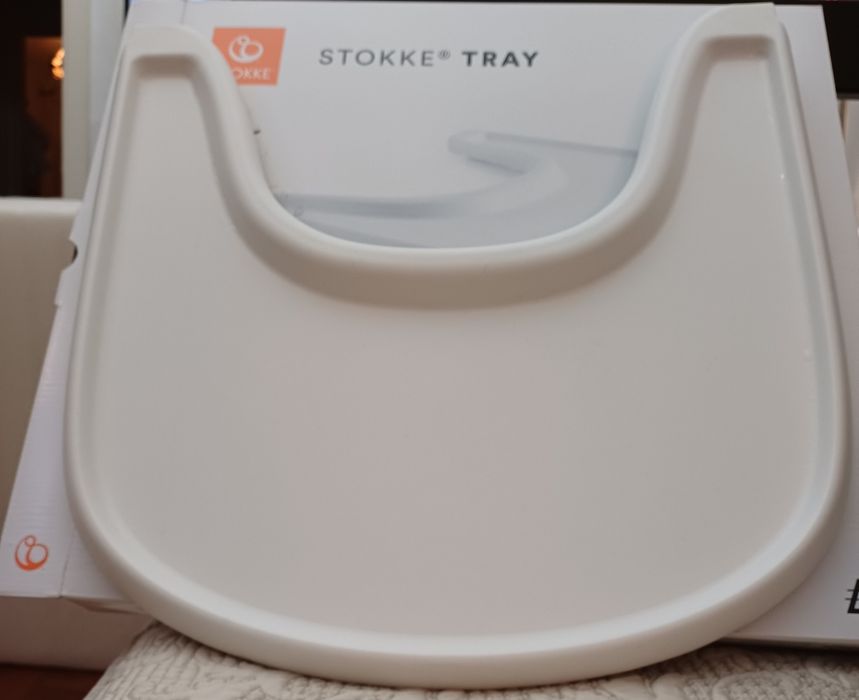 Tabuleiro cadeira papa criança Stokke