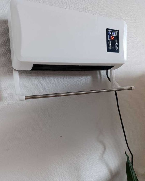 Настенный кондиционер 2в1 тепловентилятор обогреватель дуйка с пультом