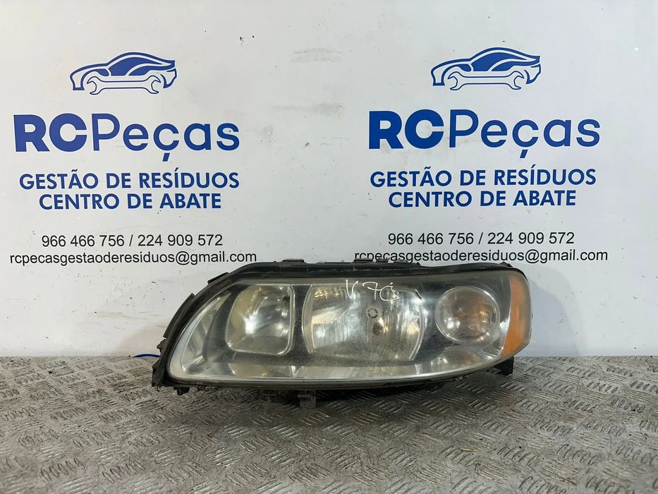 Otica Farol Esquerda Volvo V70 Original