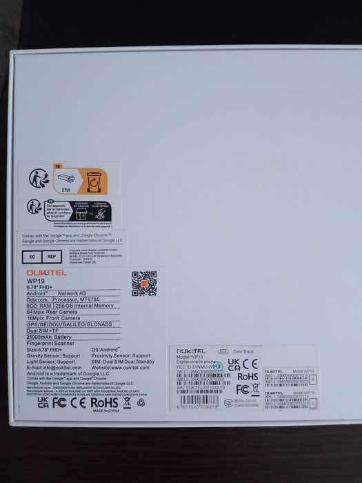 Oukitel WP 19, 8/256
