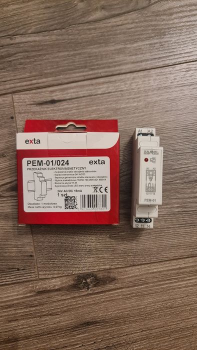 Przekaźnik elektromagnetyczny Zamel EXTA 30sztPEM-01/024 24V AC/DC – NOWY