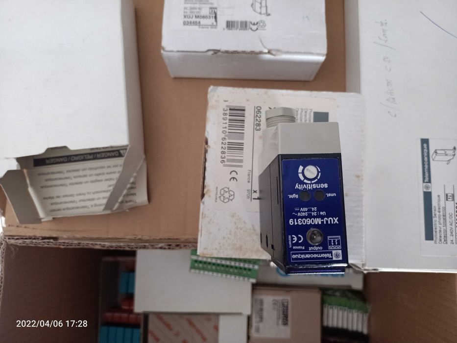 Sensores Fotoelétricos e indutivos .