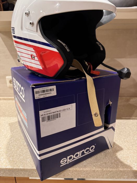 Nowy Kask Sparco AIR RJ-5l  martini racing  xl kjs, time attack