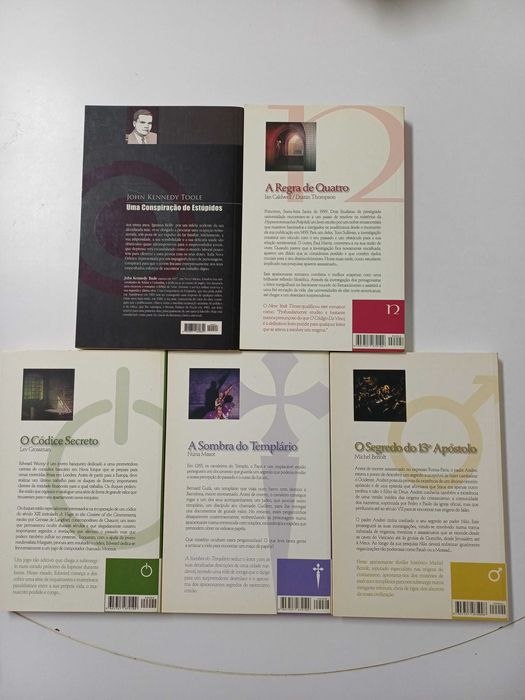 Lote de livros 5 unidades1