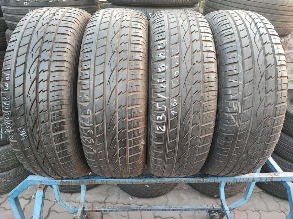 4x 235/60R18 Opony letnie CONTINENTAL 6.3mm Lato 235/60/18 300zł/4szt
