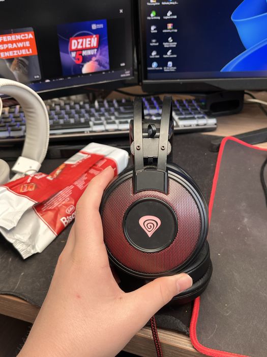 Słuchawki gamingowe Genesis Neon 600 RGB