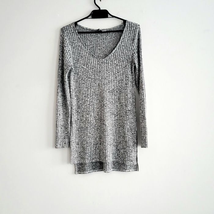 H&M miękka  sexy tunika sukienka sweterek sweter wiskoza 36 s M 38 L