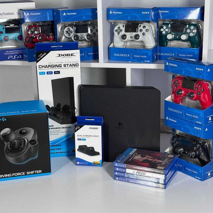 Геймпад Бездротовий Sony PlayStation 4 DualShock Джойстік Б/У