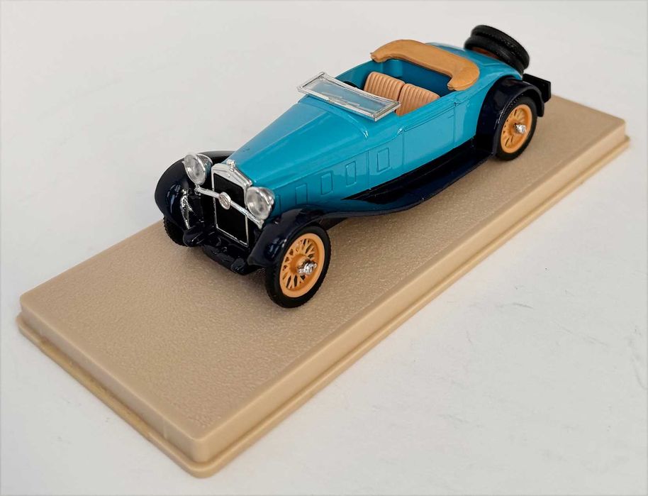 Eligor_DELAGE D8S Cabriolet 1932. Ref. 1003 Escala 1/43. Completo, como novo.