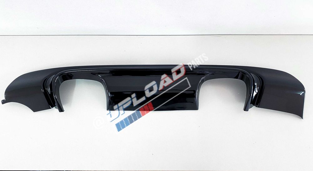 DIFUSOR BMW -  SÉRIE 3 E46 LOOK M PERFORMANCE 2 SAÍDAS DUPLAS