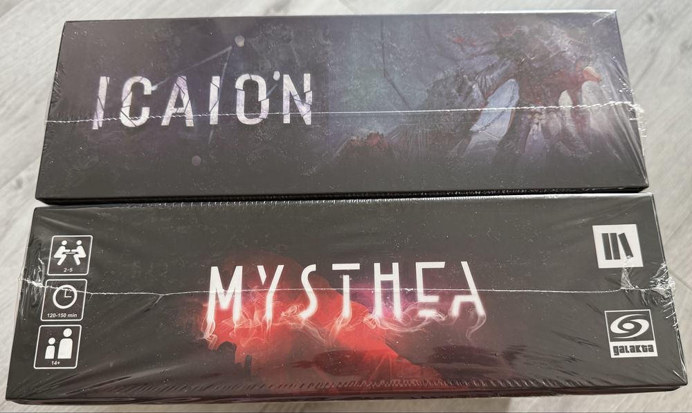 Mysthea + Icaion gra planszowa