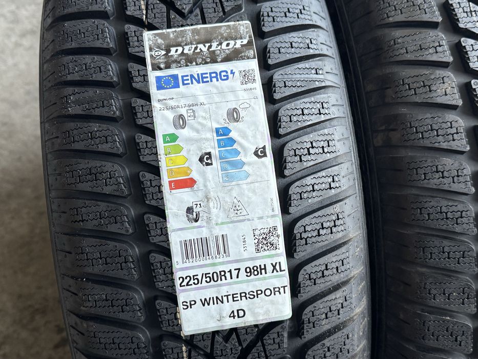 NOWE 225/50/17 DUNLOP Zimowe opony komplet