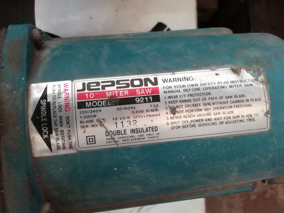 Serra de alumínio JEPSON