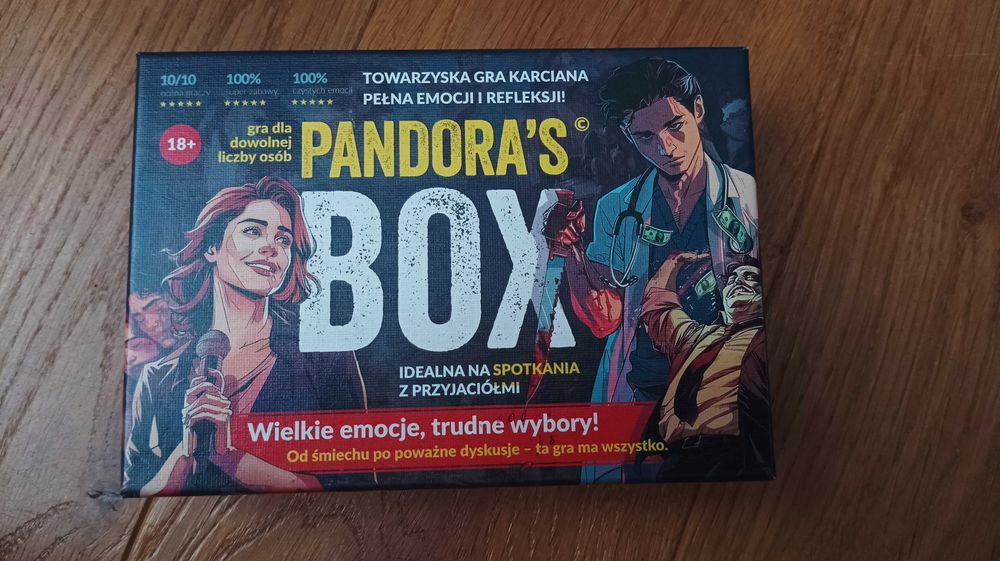 Pandoras Box Towarzyska Gra karciana