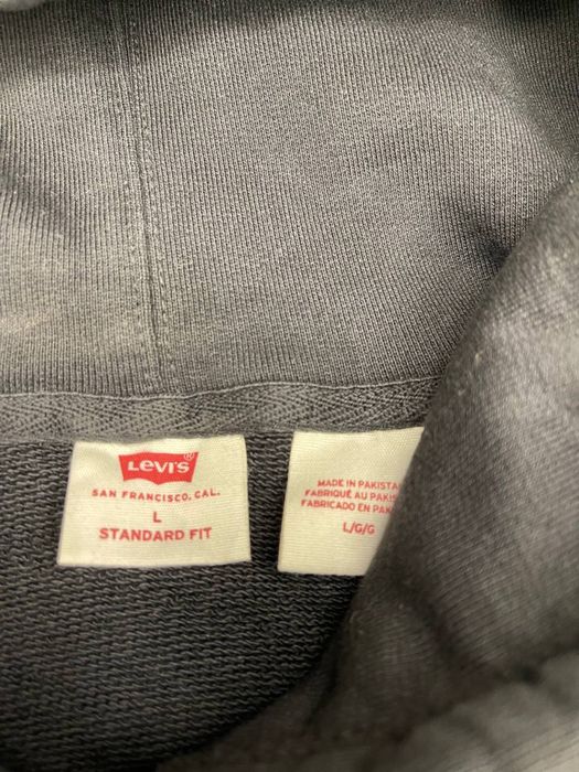 Худі чоловіче Levis чорного кольору розмір Л