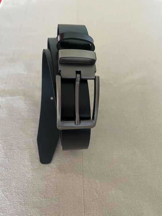 Pasek skórzany męski